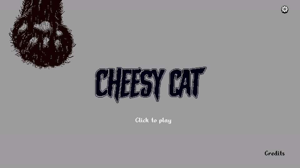 CheesyCat Title Screen